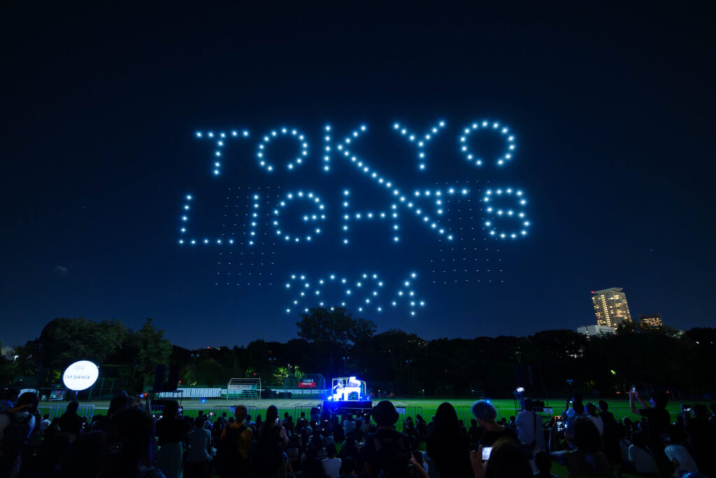 TOKYO LIGHTS 2024ドローンショーの画像