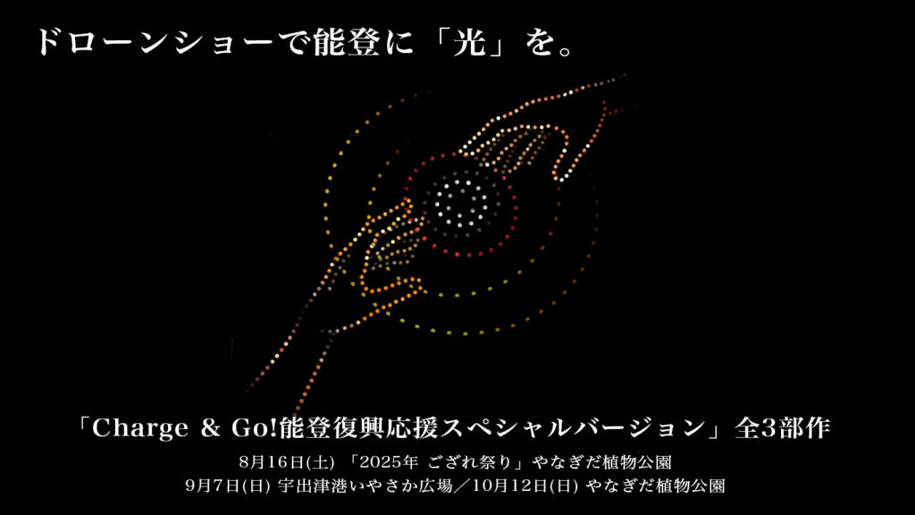 Charge & Go! Drone Showの画像
