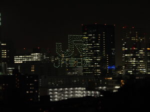 TAKANAWA-GATEWAY-CITYドローンショーのアイキャッチ画像