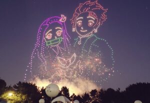 キャラクタードローンショーのアイキャッチ画像