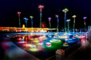 愛知ラグナシアドローンショーの画像のアイキャッチ画像