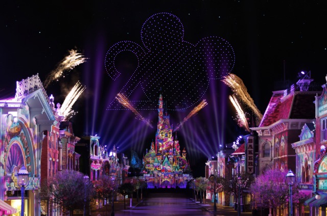 香港ディズニーランド_ドローンショーのアイキャッチ画像